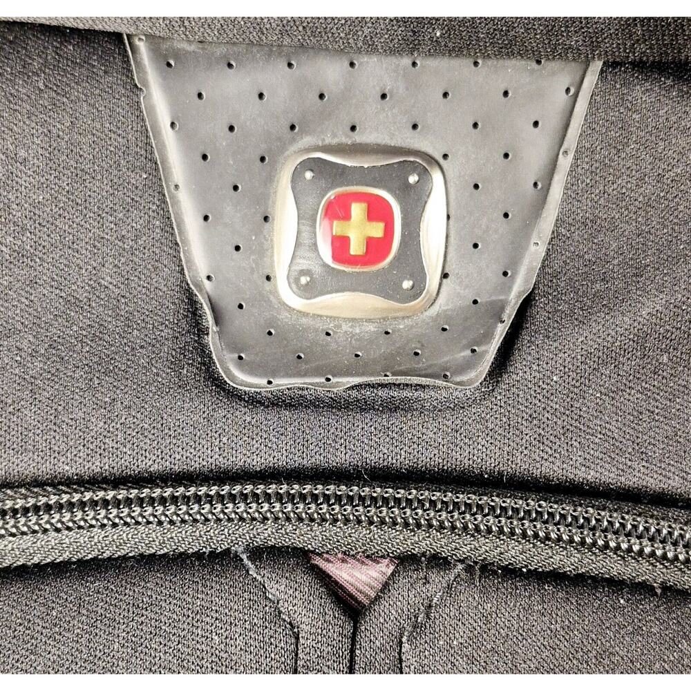 Swiss Gear Wenger padded laptop bag briefcase shoulder strap 18" x 13" black - Picture 4 of 13